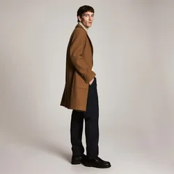 Reserved - Slim pantalone od mešavine vune