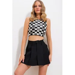Trend Alacati Stili Ženska bluza Alc-X8074, Crna
