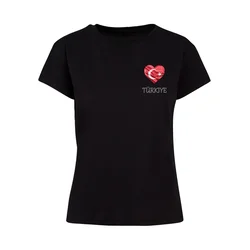 Womens T-shirt Turkey black