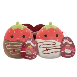 SQUISHMALLOWS 1+1 Jagode v čokoladi - Scarlet