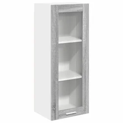 Vidaxl Viseča omarica Siva Sonoma 40 x 31 x 100 cm Konstruiran les