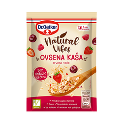Dr. Oetker Ovsena kaša, Crveno voće, 55g
