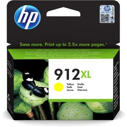 HP 912XL High Yield Yellow Original Ink