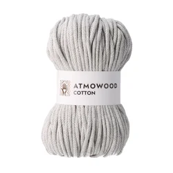 Atmowood cotton 5 mm - siva