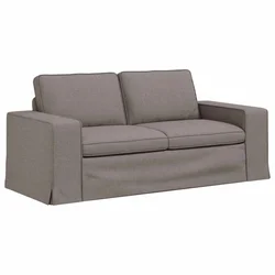 Vidaxl Kavč Taupe 182 x 80 x 82 cm blago