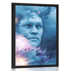Plakat vsemogočni um - 40x60 no frame
