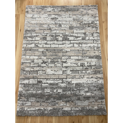 CENTURY Tepih 30394-957 200x290 sivi
