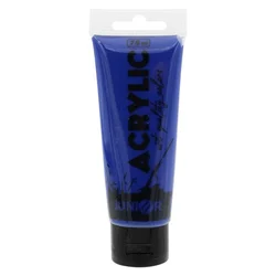 Akrilna barva JUNIOR 75 ml - modra