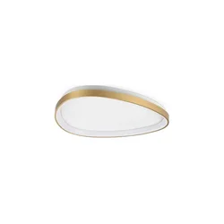 Ideal Lux - LED stropno svetlo GEMINI, prigušiva, LED/28W/230V O 61 cm CRI 90, zlatno