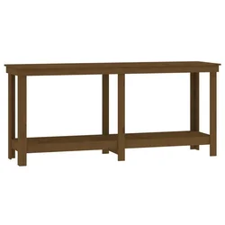 Radni stol boja meda 180x50x80 cm od masivne borovine