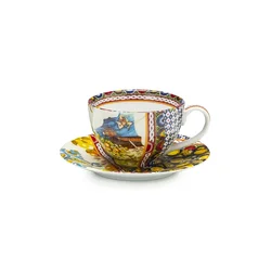 Skodelica s podstavkom Palais Royal Santa Rosalia 200 ml 2-pack