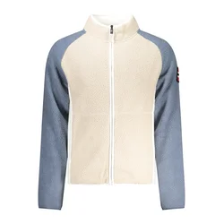 NORWAY 1963 MEN'S BEIGE ZIP-UP SWEATSHIRT