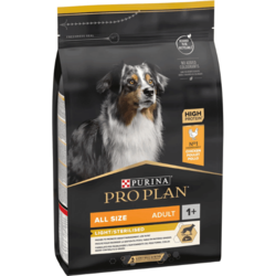 PRO PLAN Dog All Sizes Adult Light/Sterilised Piletina - 3 kg