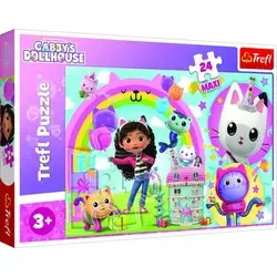 Puzzle 24 maxi gabby’s dollhouse