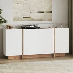 Nordure Komoda, 180x80x45cm, Bela
