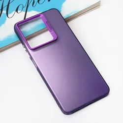 Maska za mobilni telefon Xiaomi Redmi Note 13 4G CLEAR, Ljubičasta