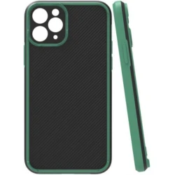 MCTR82-XIAOMI Mi 11 Lite * Textured Armor Silicone Dark Green (139)