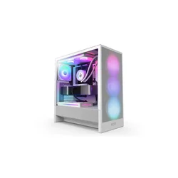 NZXT Tower H5 Flow RGB Gaming kuciste belo CC-H52FW-R1 CAS02580