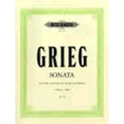 GRIEG: SONATE NR.3 OP.45 C MOL NOTE