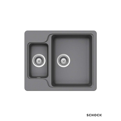 Schock Granitna ugradna sudopera Manhattan N150, 61x51cm, Siva
