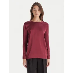 ViCOLO Bluza TF0244 Bordo rdeča Regular Fit