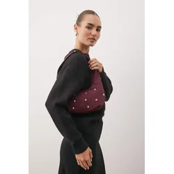 Trendyol Shoes Ženska torba Takss25Oc00059, Bordo