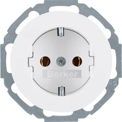 Berker Berker SCHUKO vtičnica pows/gl 47452089, (20888097)