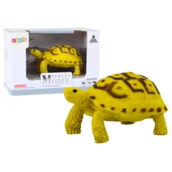 slomart Figurica želva LEAN TOYS, rumena-rjawa