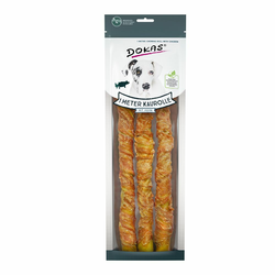 315g Dokas pasji prigrizki 1 meter zvitkov za žvečenje, piščanec