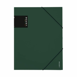 Mapa z radirko A4 PP VERDE zelena