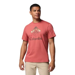 Columbia CSC SEASONAL GRAPHIC TEE, muška majica, crvena 2155031