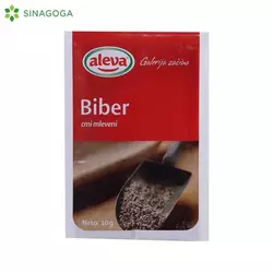 BIBER CRNI MLEVENI 10G (75)ALEVA