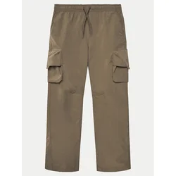 Jack & Jones Junior Hlače iz tkanine 12269493 Rjava Regular Fit