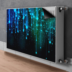tulup.si Pokrov radiatorja Modri delci 90x60 cm