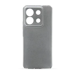 Futrola Glitter Case 2 za Xiaomi Redmi Note 13 Pro 5G, Srebrna