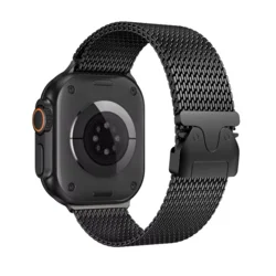Narukvica za Apple Watch Milanese Loop Black Titanium M 42/ 44/ 45/ 49 mm