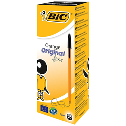 KEMIJSKA OLOVKA BIC ORANGE ORIGINAL CRNA 8099231