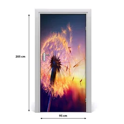 tulup.si Nalepka na vratih Dandelion 95x205 cm