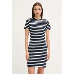 Bombažna obleka Tommy Hilfiger