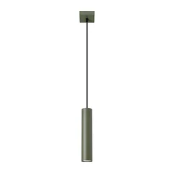 Sollux SL.1484 - luster na sajli LAGOS 1xGU10/10W/230V u zelenoj boji