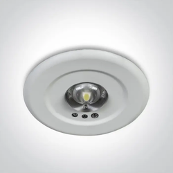 PANIK UGRADBENA LED 3hrs 3W LED 230v SELF TEST