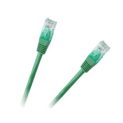 LP Patchcord UTP 8c kabel od vtiča do vtičnice 0,5 m CCA zelen