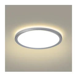 Brilagi - LED kupatilsko plafonsko svetlo ULTRA SLIM LED/24W/230V prečnik 42 cm srebrno IP54