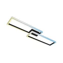 Briloner 3761015 - LED prigušiva stropna svetiljka LED/45W/230V 2700-6500K+sa daljinskim upravljačem crna