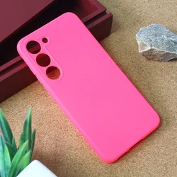 Maska za mobilni telefon Samsung Galaxy S23 TERACELL GIULIETTA MAT, Roze