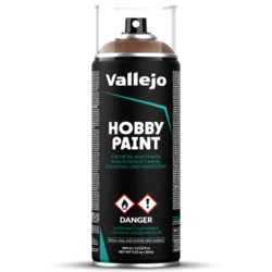 Vallejo Hobby Paint Spray Primer - Beasty Brown