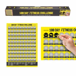 Greb poster 100 fitnes izazova, 60 x 42 cm