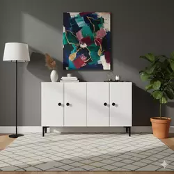 HANAH HOME Komoda Pella 120 White