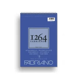 Fabriano 1264 watercolour akvarel blok sa spiralom a4 300g 30 lista ( 190003 )