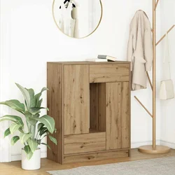Komoda s ladicama i vratima artisan hrast 73x31x90 cm